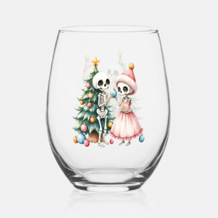 Bones, baubles, and a bit of magic stemless wine glass