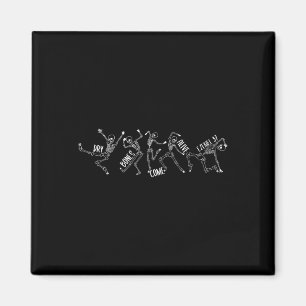 Bones Come Alive Ezekiel 37 Halloween Skeleton Sku Magnet