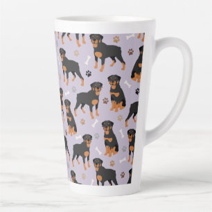 Bones de chien et pattes en latte de la Mug