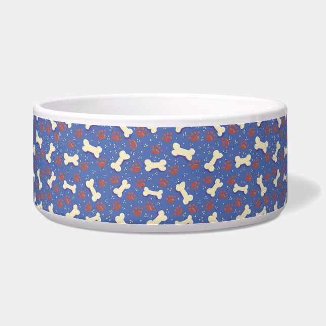 Bones n Paws Large Water/Food Bowl (Front)