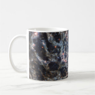 Bones of Galaxy IC5332 from JWST Coffee Mug