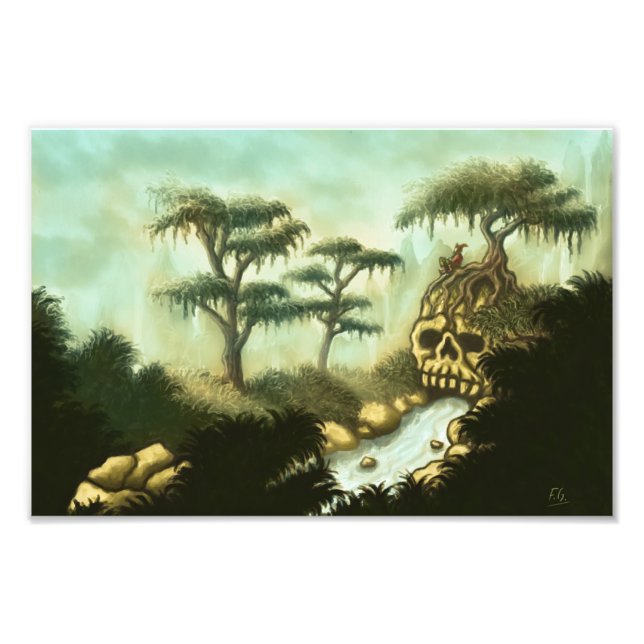 bones of giants fantasy photo print (Front)