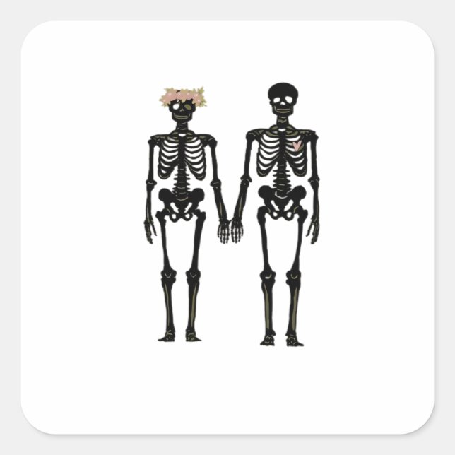 Boney Love - Till Death Do Us  Square Sticker (Front)