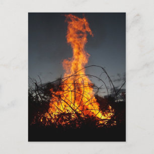 Bonfire at Postcards