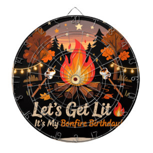Bonfire Beer Pong Table 🔥 Outdoor Party Dartboard