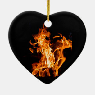 Bonfire Ceramic Ornament