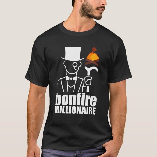Bonfire Coin Cryptocurrency Bonfire Crypto Million T-Shirt (Front)