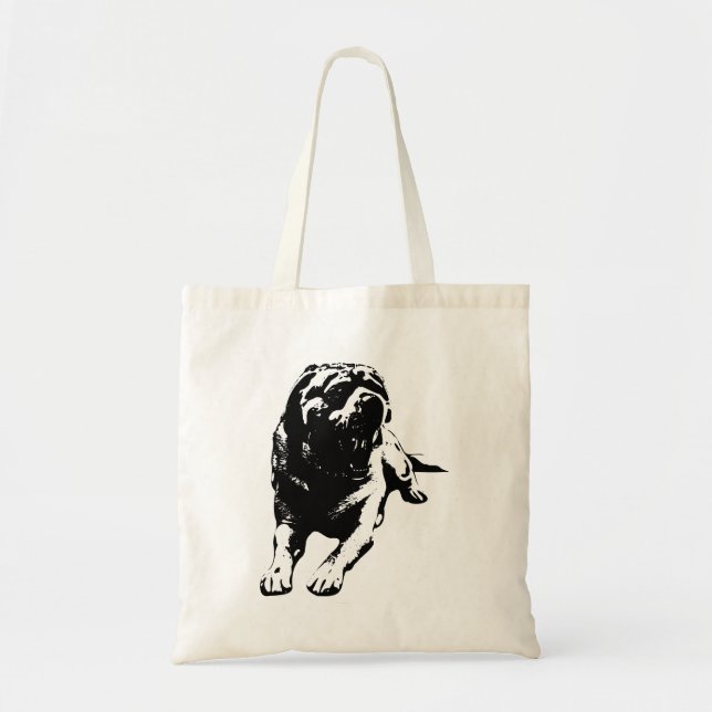 Bonfire Guardian Tote Bag (Front)