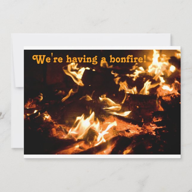 Bonfire invite (Front)