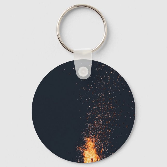 bonfire keychain (Front)