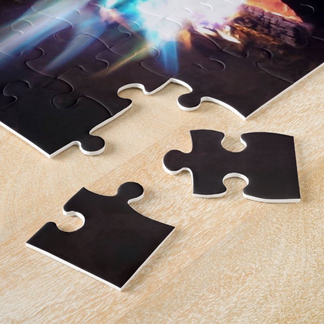 Bonfire | Mirror Tiled | Jigsaw Puzzle (Side)