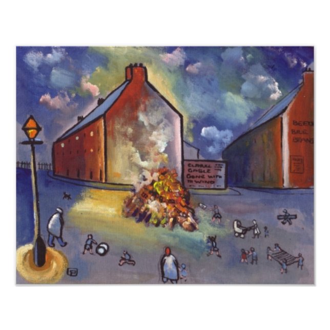 (Bonfire night Photo print) (Front)