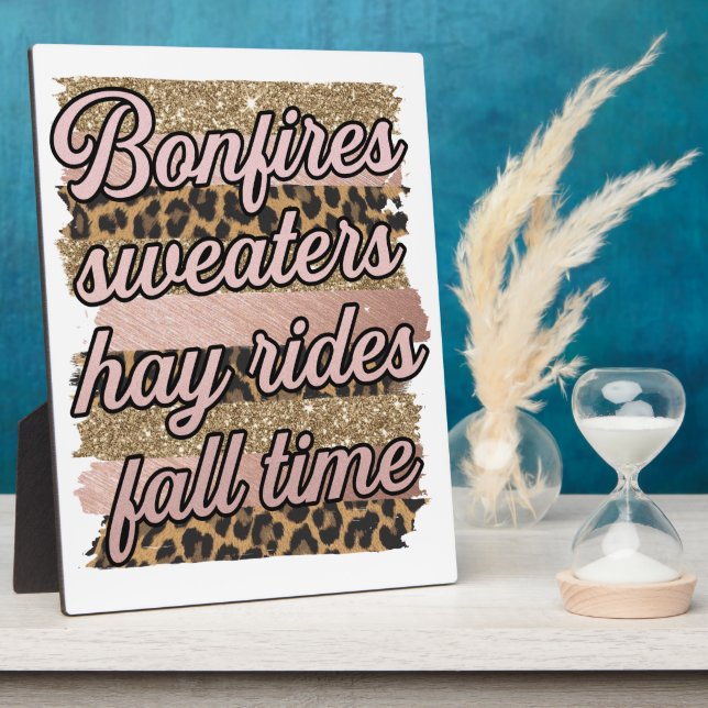 Bonfires Plaque (Side)