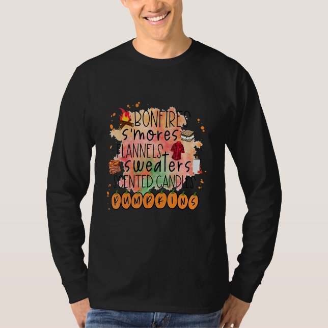Bonfires S'mores Flannels Sweaters Scented Candles (Front)