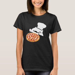 Bongo Cat Pizza Chef Dank Memes T-Shirt