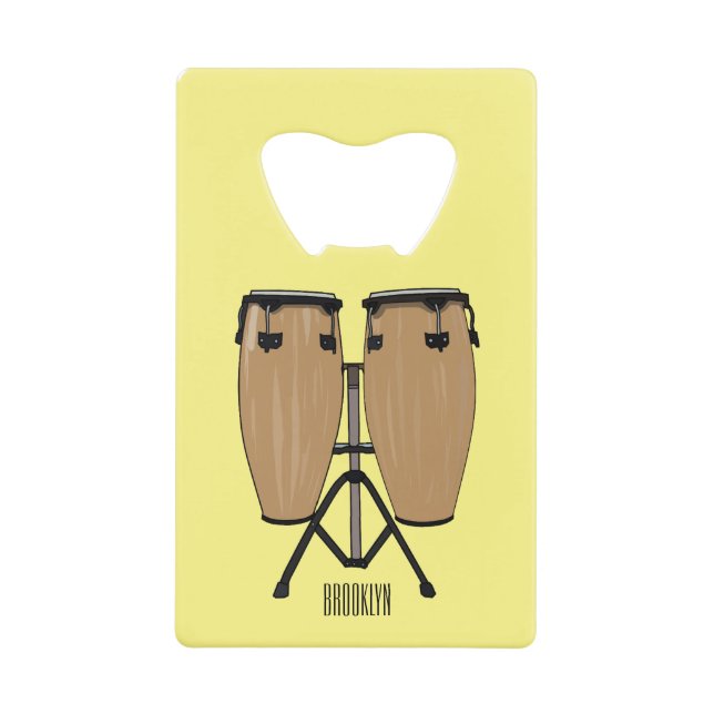 Bongo, dessin animé de batterie (Devant)