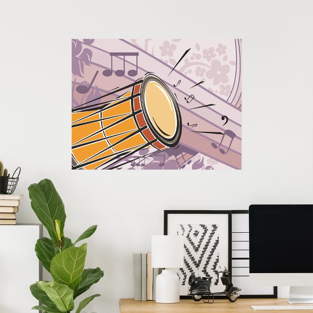 Bongo Drum Music Poster (Creator Uploaded)