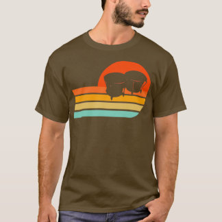Bongos Vintage Percussion Music Bongo Player  T-Shirt