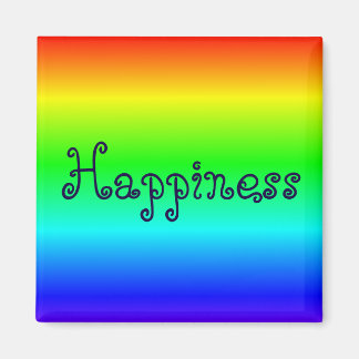 Bonheur aimant multicolore