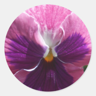 Bonheur Classic Round Sticker