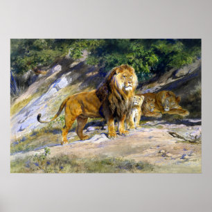 Bonheur - The King Watches Poster