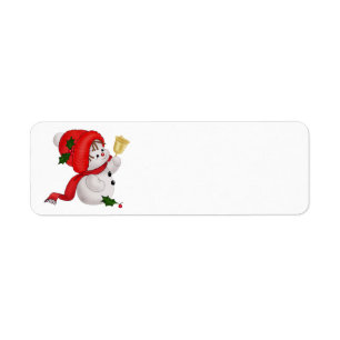 Bonhomme de neige animated mignon