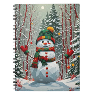 Bonhomme de neige notebook
