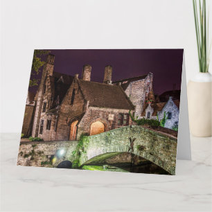 Bonifacius Bridge in Bruges Card