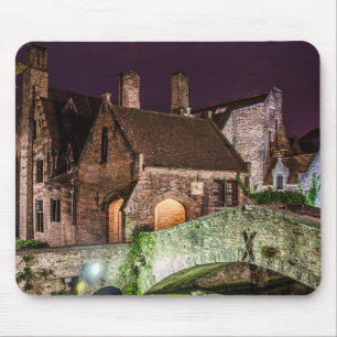 Bonifacius Bridge in Bruges Mouse Pad