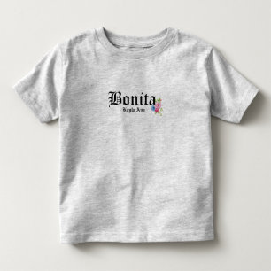 Bonita Pretty Girls Custom Name Toddler T-shirt