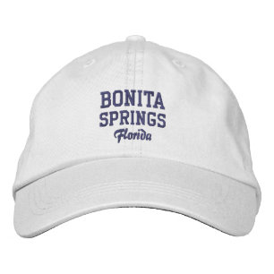 Bonita Springs Embroidered Baseball Hat