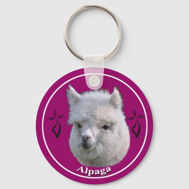 Bonito L'alpaga Keychain (Front)