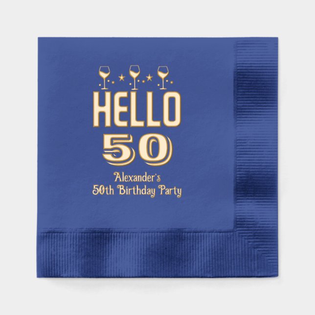 Bonjour Anniversaire / Anniversaire N'importe quel (Recto)