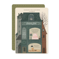 Bonjour Bebe Baby Shower Invitation