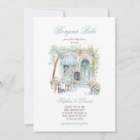Bonjour Bebe French Floral Caffe Baby Shower
