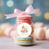 Bonjour Bébé French Macarons & Milk Baby Shower
