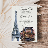 Bonjour Bebe French Paris Parisian Baby Shower