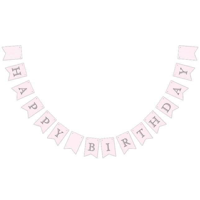 Bonjour Bebe French Patisserie Birth Bunting Flags (All)