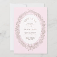 Bonjour Bebe French Patisserie Birthday Party Pink