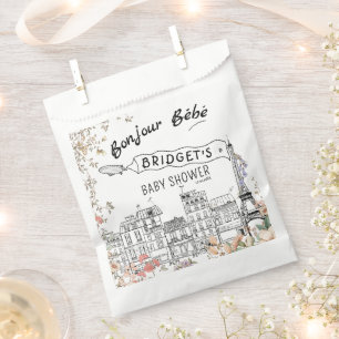 Bonjour Bebe Gender Neutral Baby Shower Favour Bag