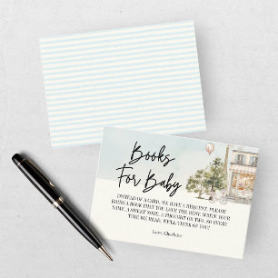 Bonjour Bebe Paris Baby Shower Books For Baby Enclosure Card