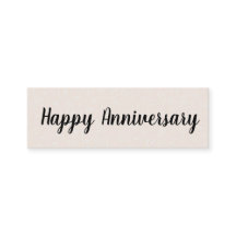 Bonjour/Bonne Anniversaire Mini Carte de visite