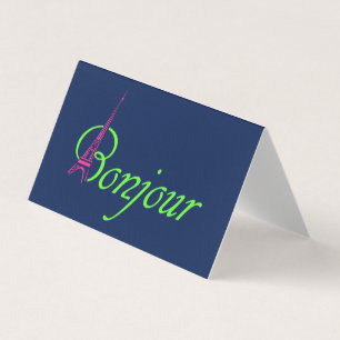 Bonjour Business Card