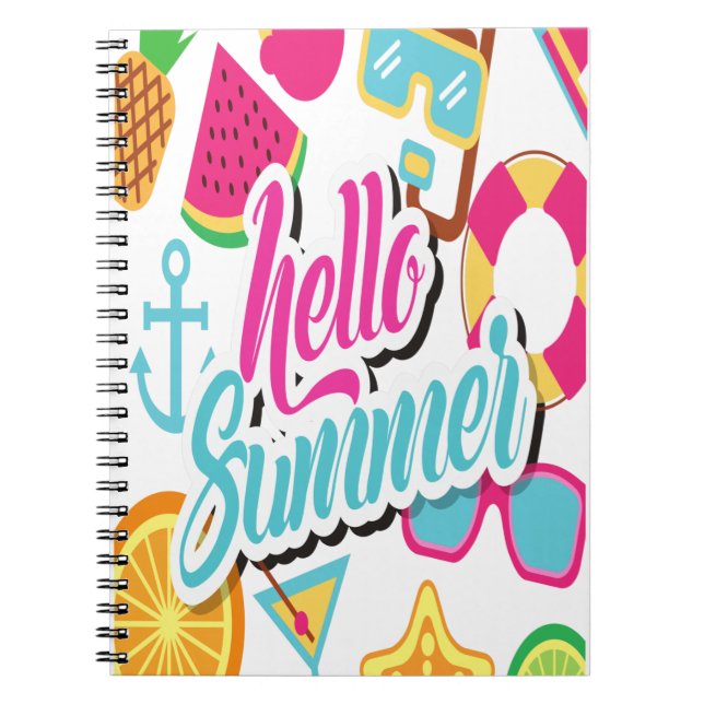 Bonjour Carnet d'été (Devant)