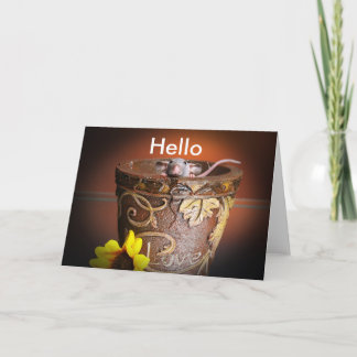 Bonjour carte