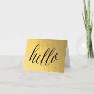 BONJOUR carte pour notes