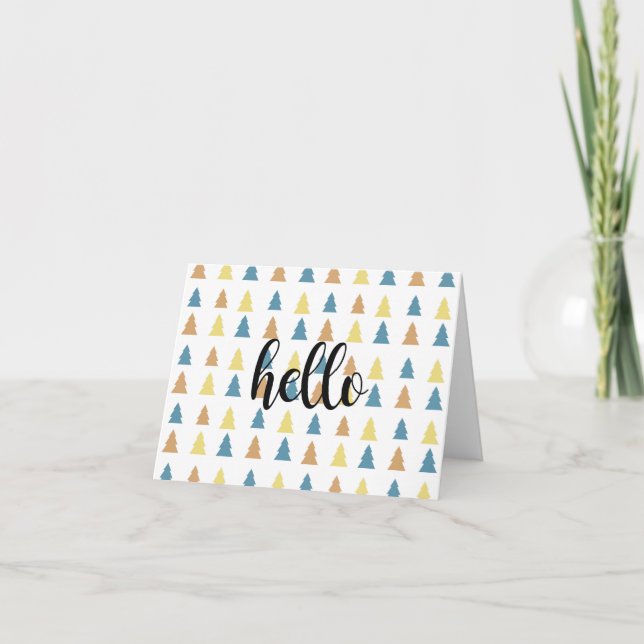 Bonjour cartes (Devant)