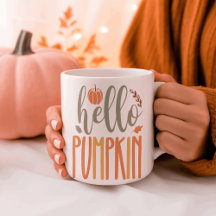 Bonjour Citrouille Mug
