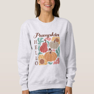 Bonjour Citrouille Sweatshirt