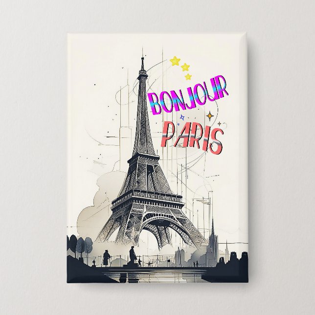 Bonjour Colourful Paris (Front)
